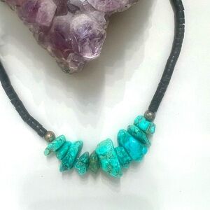 Turqouise and Beaded Necklace